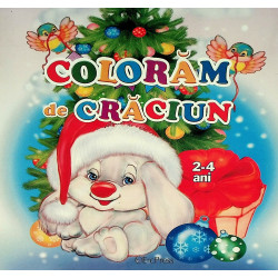 Coloram de Craciun, 2-4 ani