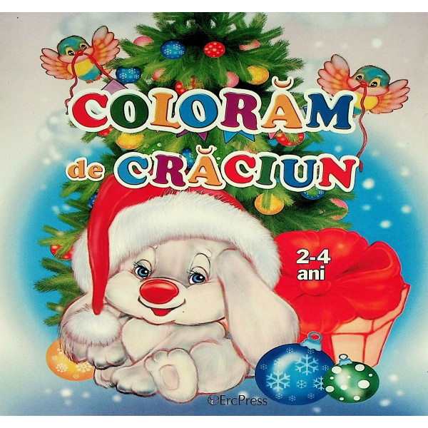Coloram de Craciun, 2-4 ani