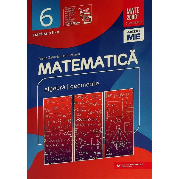 Matematica, clasa a VI-a, partea a II-a - Algebra, geometrie