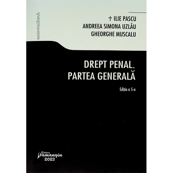 Drept penal. Partea generala