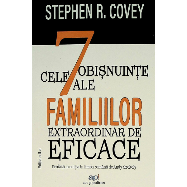Cele 7 obisnuite ale familiilor extraordinar de eficace