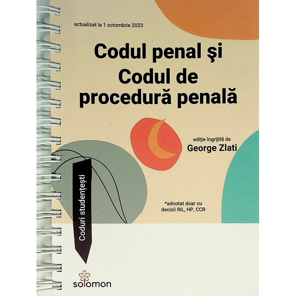 Codul penal si Codul de procedura penala