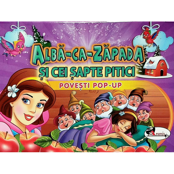 Alba-ca-Zapada si cei sapte pitici. Povesti pop-up