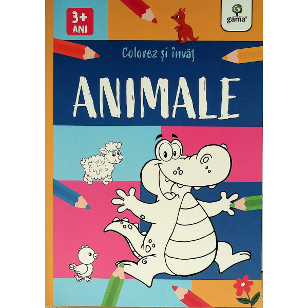 Animale Colorez si invat