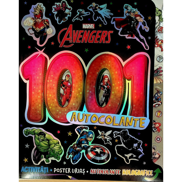 Marvel Avengers. 1001 autocolante