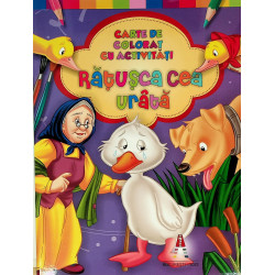 Carte de colorat Ratusca...