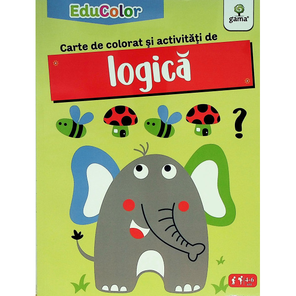 Carte de colorat si activitati de logica