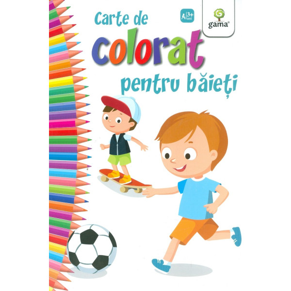 Carte de colorat pentru baieti