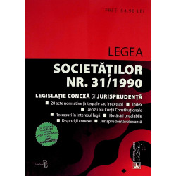 Legea societatilor nr. 31/1990