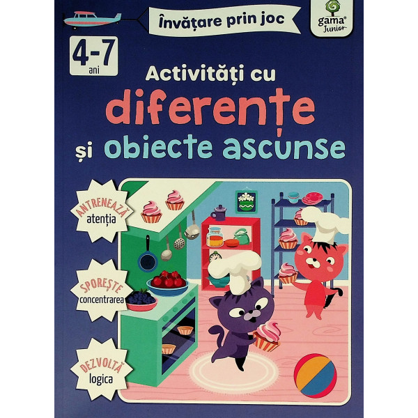 Activitati cu diferente si obiecte ascunse