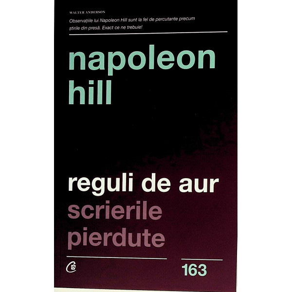 Reguli de aur, scierile pierdute