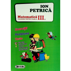 Matematica, clasa a III-a