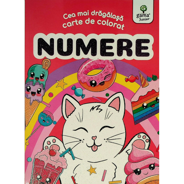 Numere  cea mai dragalasa carte de colorat