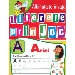 Albinuta te invata literele...