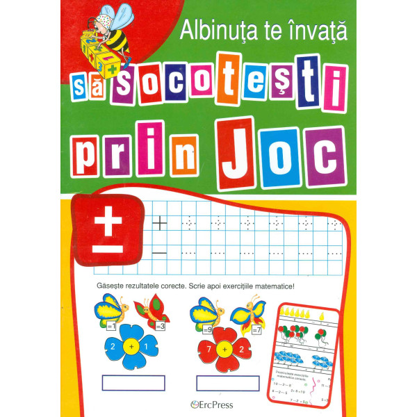 Albinuta te invata sa socotesti prin joc