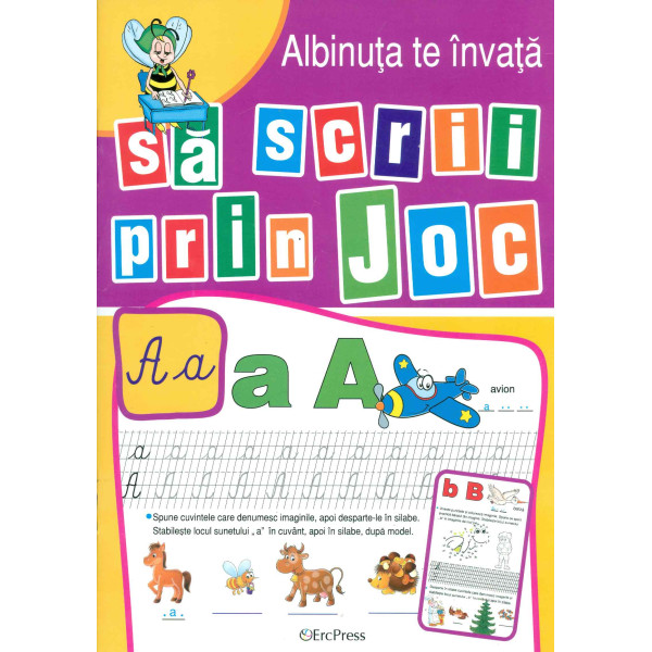 Albinuta te invata sa scrii prin joc