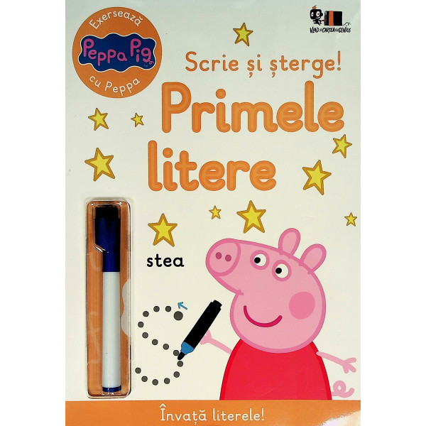 Peppa Pig exerseaza Scrie si sterge