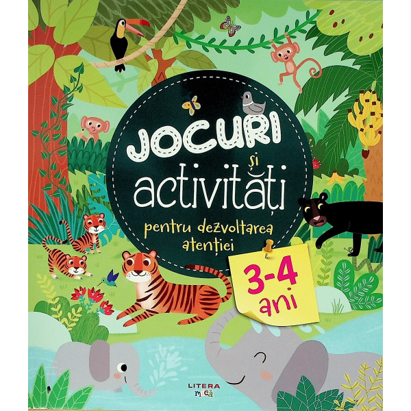Jocuri si activitati 3-4 ani