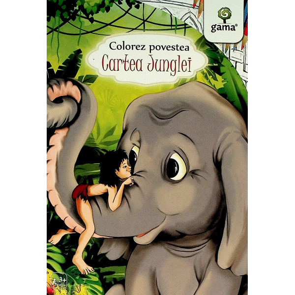 Colorez povestea Cartea Junglei