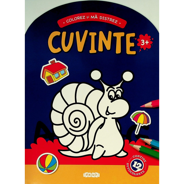 Colorez si ma distrez Cuvinte 3+