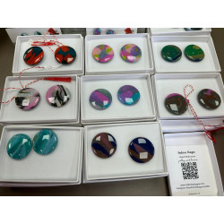 Cercei din pasta polimerica