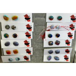 Cercei din pasta polimerica...