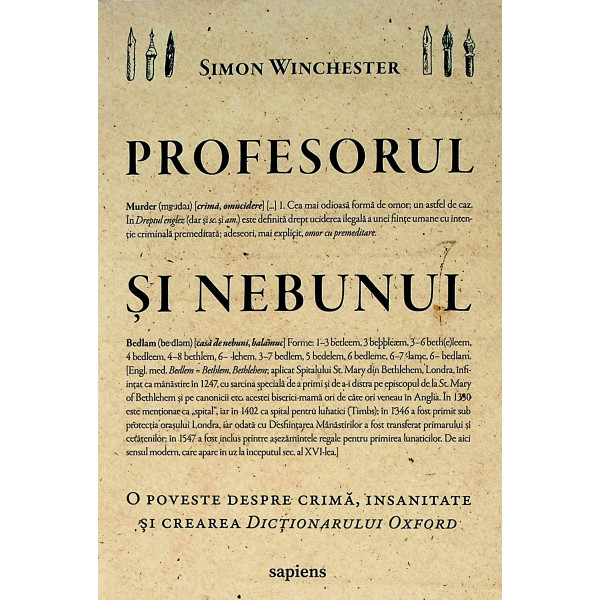 Profesorul si nebunul. O poveste despre crima, insanitate si crearea Dictionarului Oxford