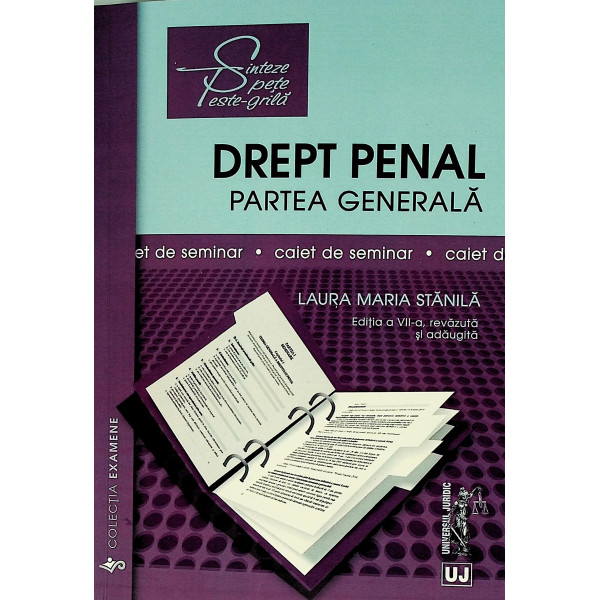 Drept penal  Partea generala