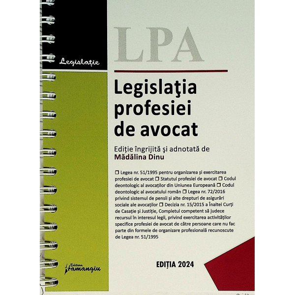 Legislatia profesiei de avocat