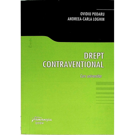 Drept contraventional  Curs...
