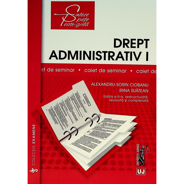 Drept administrativ I - Caiet de seminar