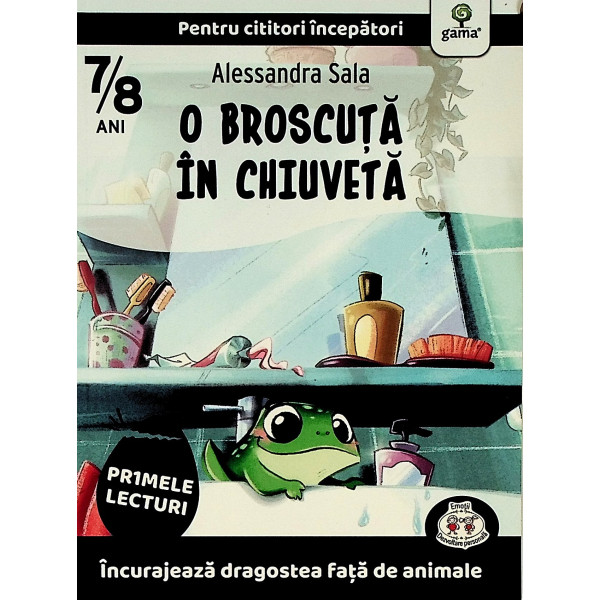 O broscuta in chiuveta, 7/8 ani