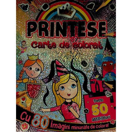 Printese. Carte de colorat