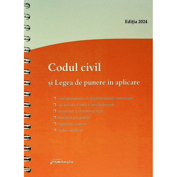 Codul civil si Legea de punere in aplicare