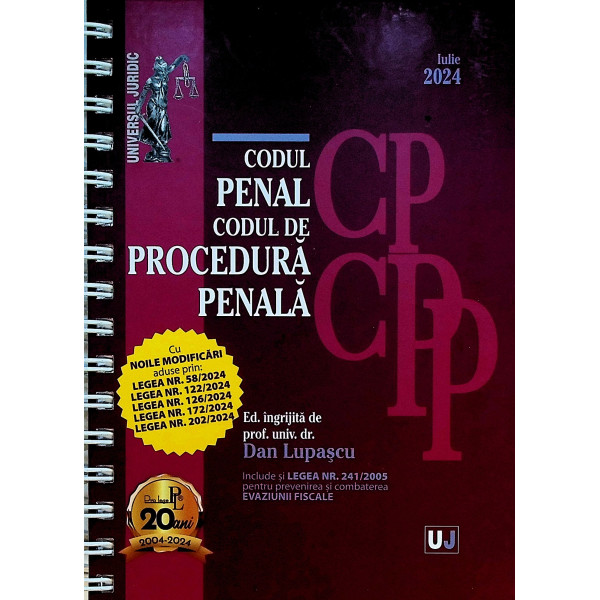 Codul penal. Codul de procedura penala