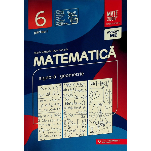 Matematica, clasa a VI-a, partea I - Algebra, geometrie