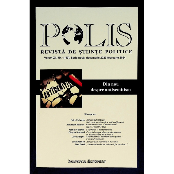Polis - Revista de stiinte politice, vol. XII, nr. 1 (43)