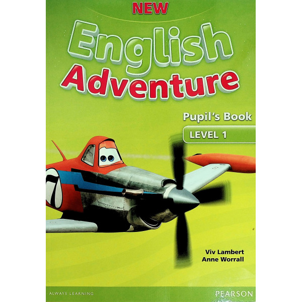 English Adventure Level 1 Pupils Book with CD-Rom