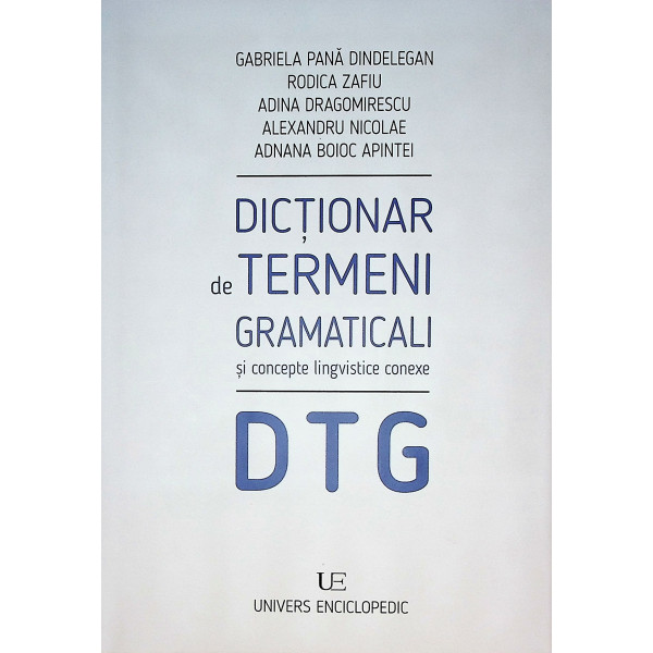 Dictionari de termeni gramaticali si concepte lingvistice conexe