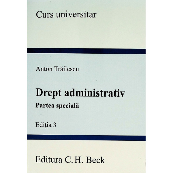 Drept administrativ. Partea speciala