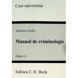 Manual de criminologie