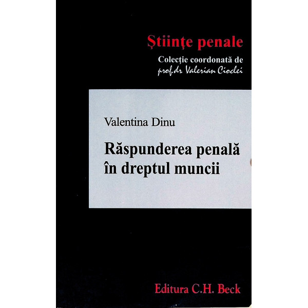 Raspunderea penala in dreptul muncii