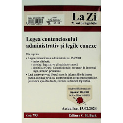 Legea contenciosului...