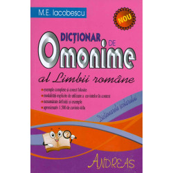Dictionar de omonime al...