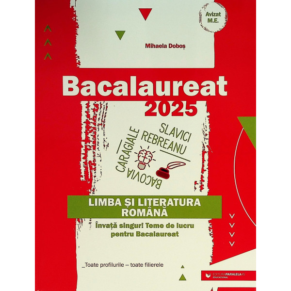 Limba si literatura romana -Bacalaureat 2025