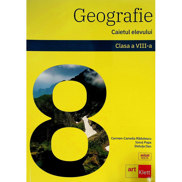 Geografie, clasaaVIII-a - Caietul elevului