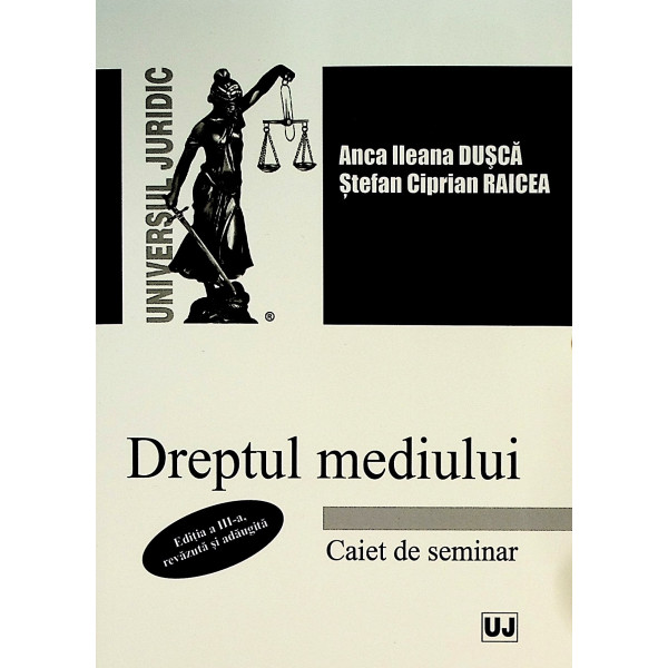 Dreptul mediului. Caiet de seminar