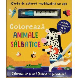Coloreaza Animale salbatice