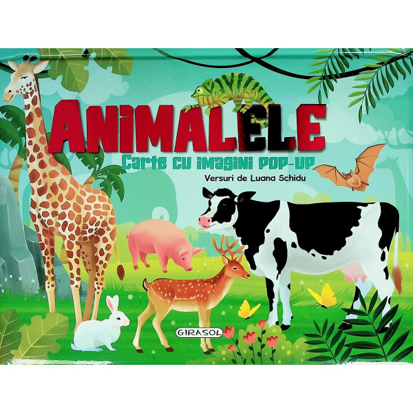 Animalele - Carte cu imagini pop-up