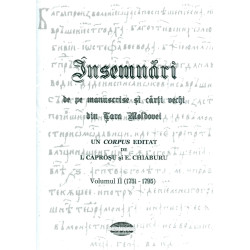 Insemnari de pe manuscrise...